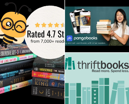 Cheap sites to get books 💗 cover photo collage