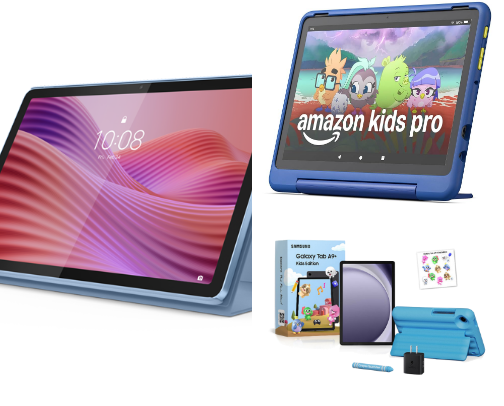 Affordable & Budget Tablets for Kids: Screen Time That Doesn't Break the Bank! cover photo collage