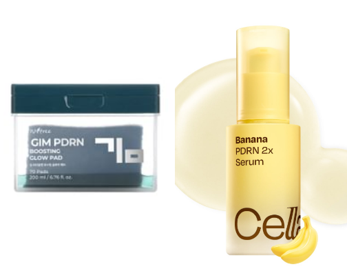 PDRN: The Perfect Ingredient for All of Your Skin Problems (aging sign, crusty skin, broken barrier, fine lines, irritated skin) cover photo collage