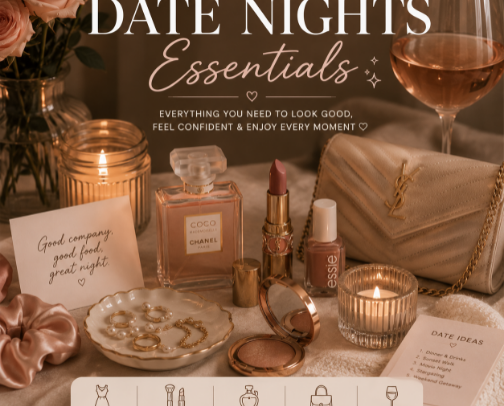 Get Ready With Me: Date Night cover photo collage