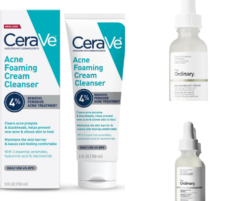 Skin care favs cover photo collage