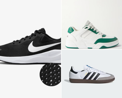 Life isn’t perfect but your sneakers can be. cover photo collage