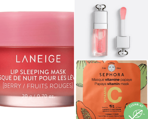 Skincare cover photo collage