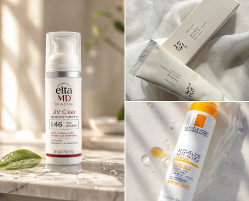 Best Sunscreens Worth Adding to Your Routine ☀️ cover photo collage