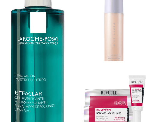 Skincare Favs! cover photo collage