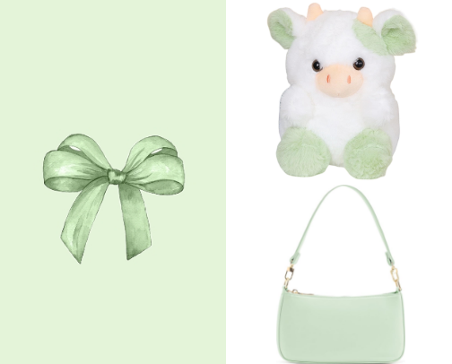 Green Gift Basket cover photo collage