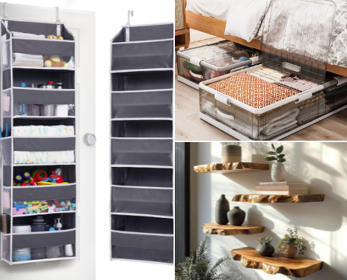 Small Room Storage Hacks - Maximize Your Small Space cover photo collage