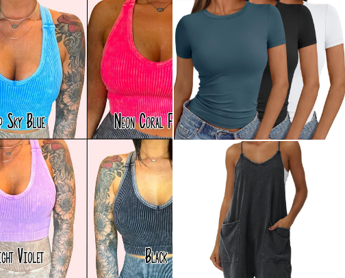 Summer Fashion Faves cover photo collage