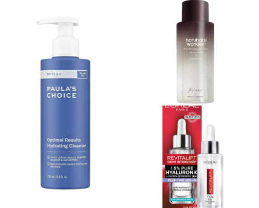 Skin Care Products J'adore cover photo collage
