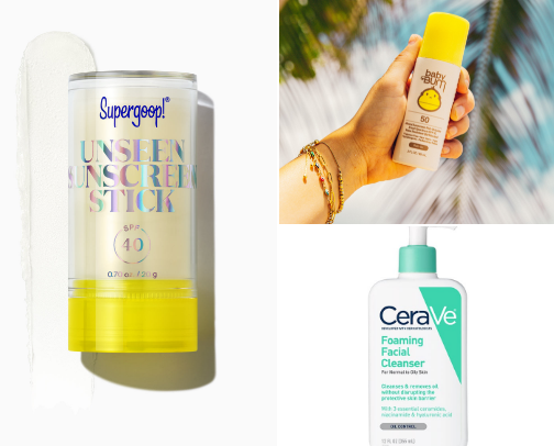 Skin Care cover photo collage