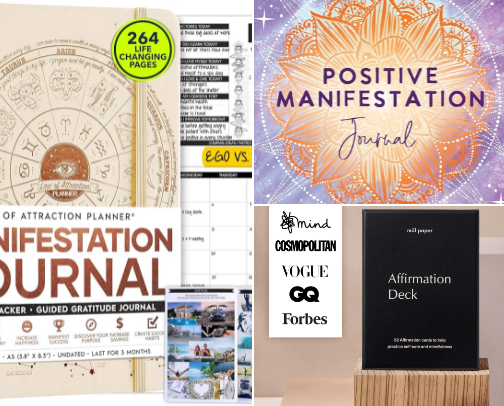 Manifestation and Mindfulness Essentials cover photo collage