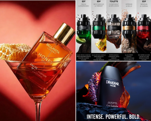 Scents that speaks before you do cover photo collage
