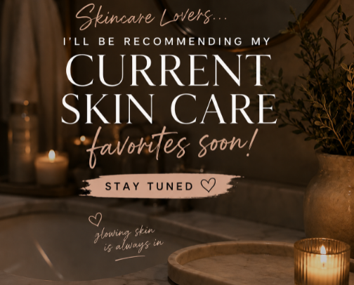 Skincare journey with me cover photo collage