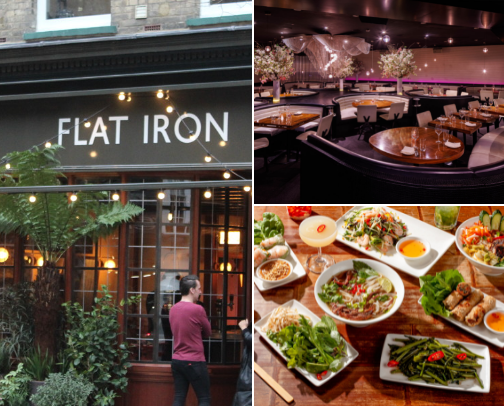 London Restaurants 🇬🇧🍲 cover photo collage