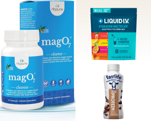 Must haves in my weightloss journey cover photo collage