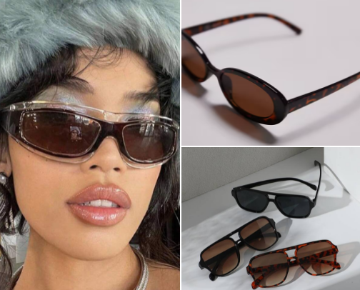 Perfect sunglasses cover photo collage