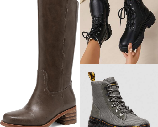 Baby it’s cold outside Boots cover photo collage