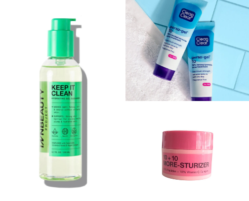 Pre-teen skin care cover photo collage