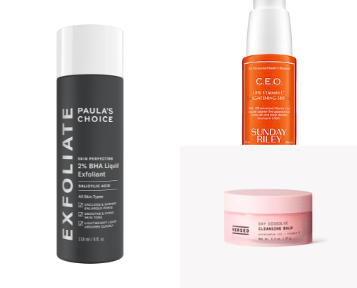 Skin & Beauty Essentials cover photo collage