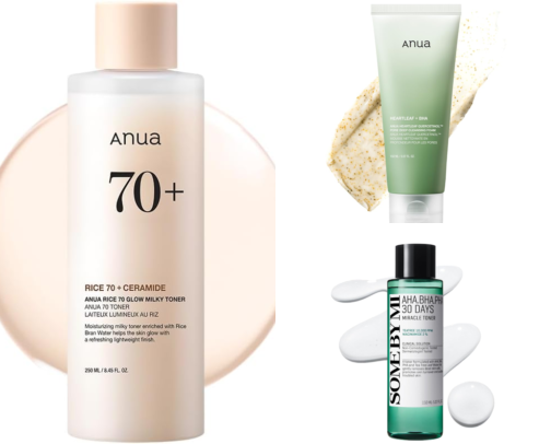 Asian Korean Products For A Glowing Look cover photo collage
