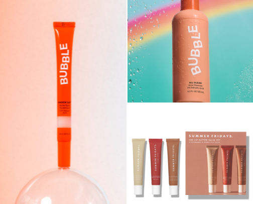 Skin Care & Makeup cover photo collage