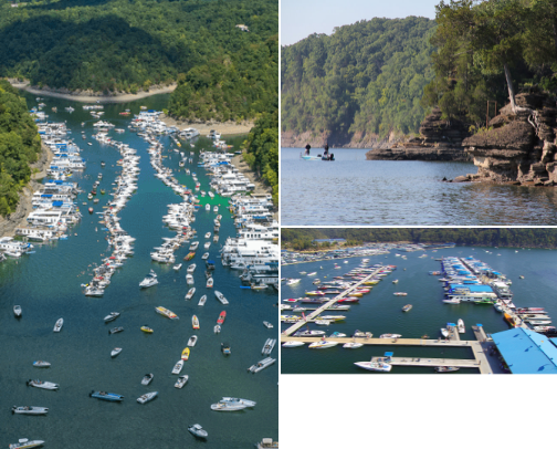 Things to Do at Lake Cumberland, KY! cover photo collage
