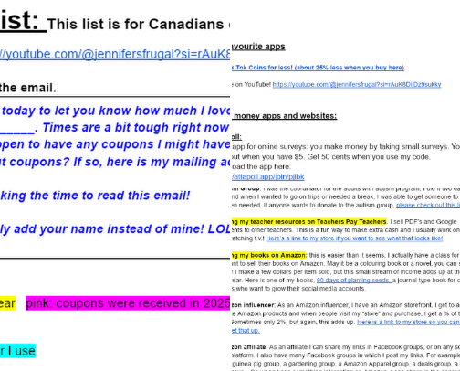 Jennifer's Frugal cover photo collage