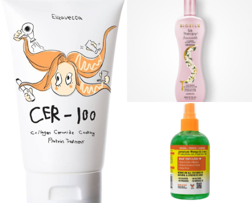 My Haircare products cover photo collage