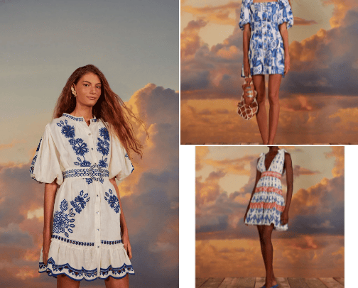 Best mini dress from FarmRio👸🏻🧸🌞 cover photo collage