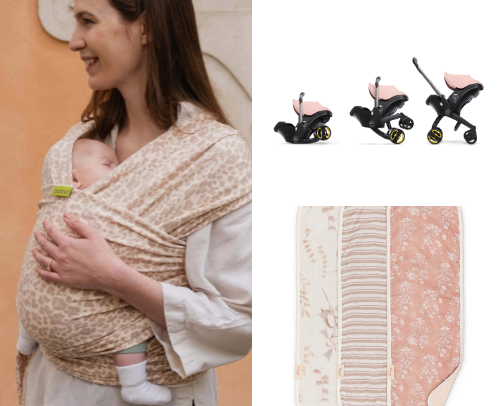 Essentials you NEED when traveling with a baby cover photo collage
