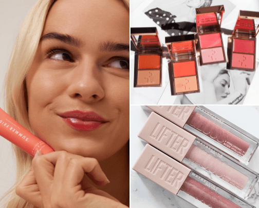 Glow Up cover photo collage