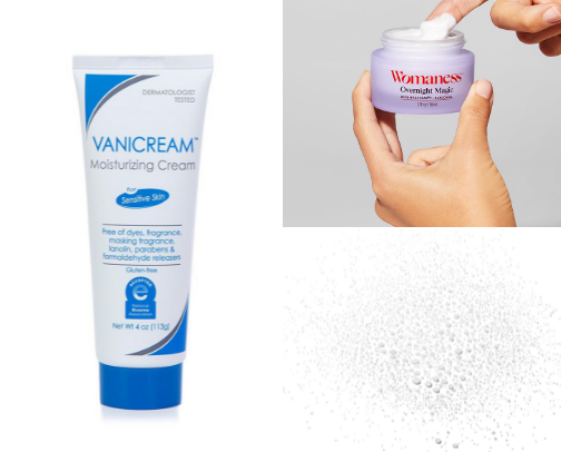 Random skincare recs cover photo collage