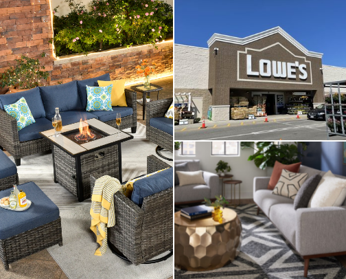 Lowes Variety Store cover photo collage