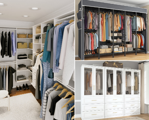 2. Closet & Wardrobe Systems cover photo collage