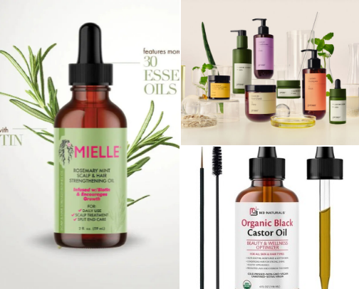 Hairgrowth Hacks that work! cover photo collage