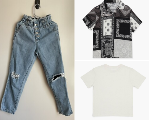 Kids Clothing cover photo collage