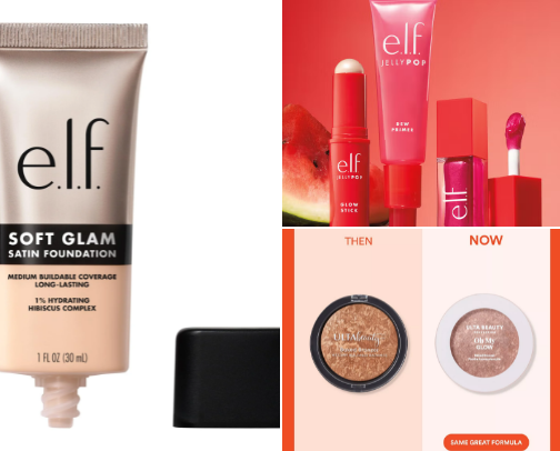 My favorite beauty recs cover photo collage