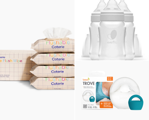 What’s On My BabyList Registry cover photo collage