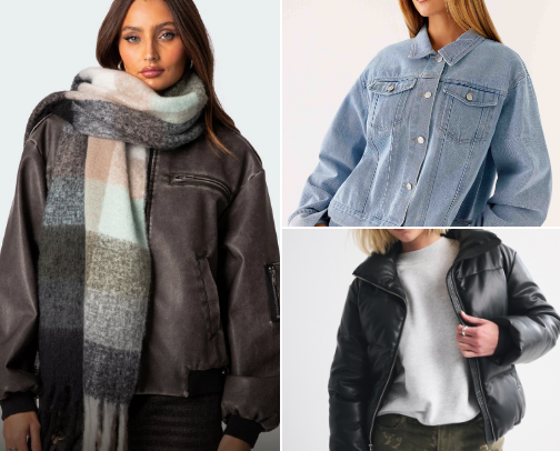 Stylish ways to keep warm! cover photo collage