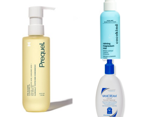 Affordable skincare suitable for all skin types 🥥🪷🫧 cover photo collage