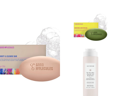 Body Washes for CLEAR SMOOTH SKIN! cover photo collage