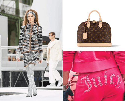 Luxury stores cover photo collage