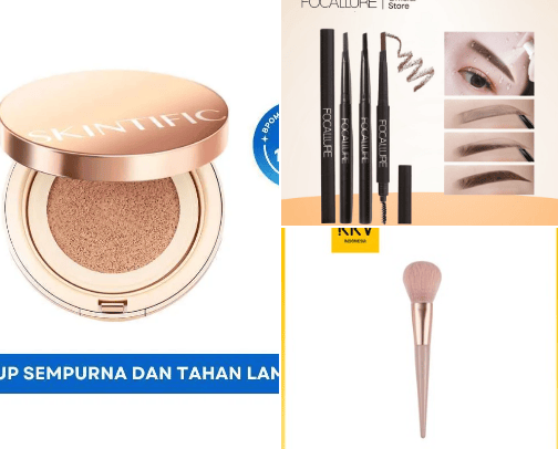 Make Up set Untuk Pemula-Super Multifungsi cover photo collage