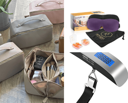 Travel Essentials: practical gear to comfort accessories, be well-equipped for any adventure. cover photo collage