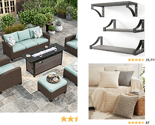 Home Decor cover photo collage
