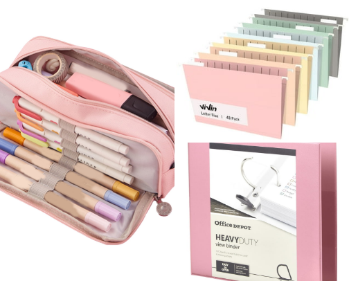 Back to School Supplies 2025 cover photo collage