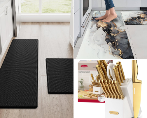 Amazon luxury kitchen finds cover photo collage