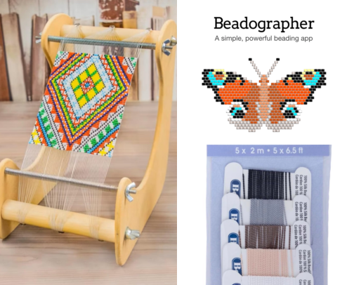 Bead Weaving Essentials for your creative journey cover photo collage