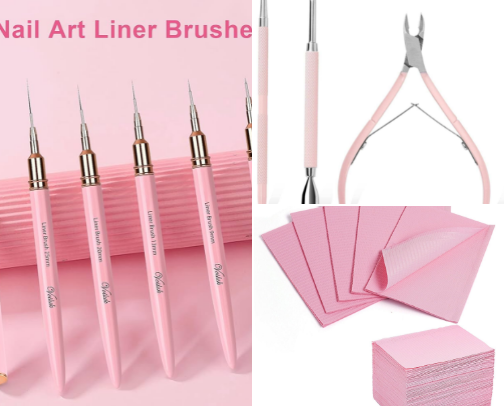 Nail beginners guide cover photo collage