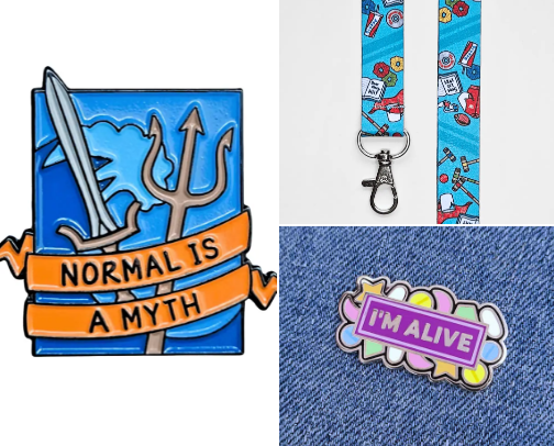 Musical Theatre Merch (Pins, Lanyards etc!) cover photo collage